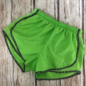 Nike Neon Green Shorts Size Small